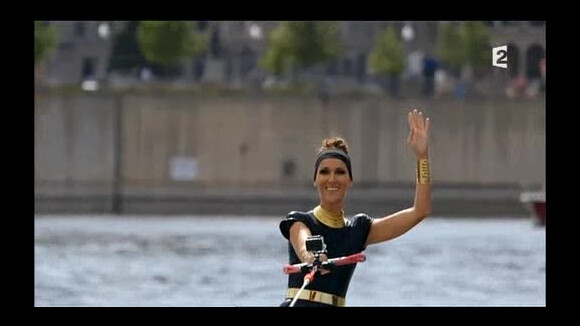 Céline Dion : Son invraisemblable arrivée... en ski nautique pour L'Eté indien !