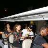 Natalie Portman et son mari Benjamin Millepied arrivent au concert de Beyoncé et Jay-Z au Rose Bowl de Pasadena, le 2 août 2014.