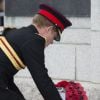 Le prince Harry lors d'une cérémonie de la commémoration du centenaire de la Première Guerre mondiale à Folkestone, le 4 août 2014.