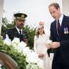 Kate Middleton et le prince William à Liège le 4 août 2014 lors des commémorations du centenaire de la Première Guerre mondiale.