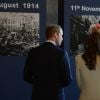 Image de la visite officielle de Kate Middleton et du prince William à Mons, en Belgique, le 4 août 2014, dans le cadre des commémorations du centenaire de la Première Guerre mondiale.