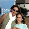 CORINNE TOUZET ET SA FILLE - CONCERT UNIQUE DE LIZA MINNELLI EN EUROPE AU PALAIS DES FESTIVALS DE CANNES. LA CHANTEUSE N' ETAIT PAS MONTEE SUR UNE SCENE EUROPEENNE DEPUIS 11 ANS.04/06/2005 - Cannes