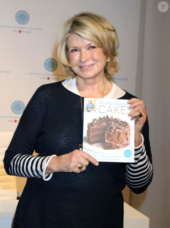 Martha Stewart dédicace son nouveau livre "Martha Stewart's Cakes" à Las Vegas, le 12 mars 2014