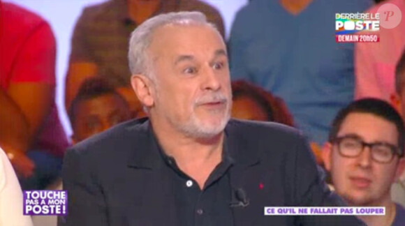 Le comédien Francis Perrin dans Touche pas à mon poste, le jeudi 27 mars 2014.