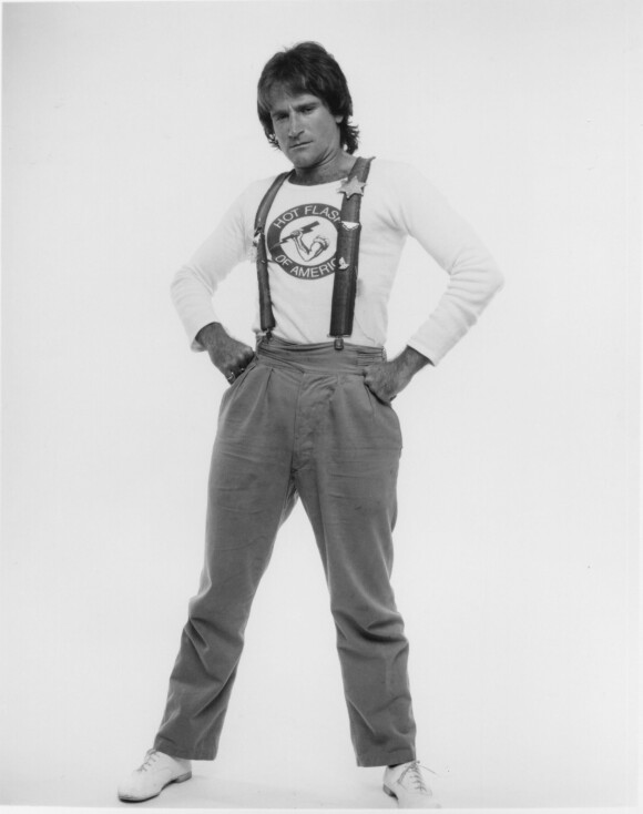 Robin Williams dans la série "Mork & Mindy" (1978 - 1982) 