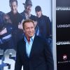 Arnold Schwarzenegger à la première du film "The Expendables 3" au TCL Chinese Theatre à Los Angeles. Le 11 août 2014.