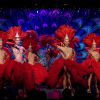 Les danseuses du Moulin Rouge en représentation en 2012.  