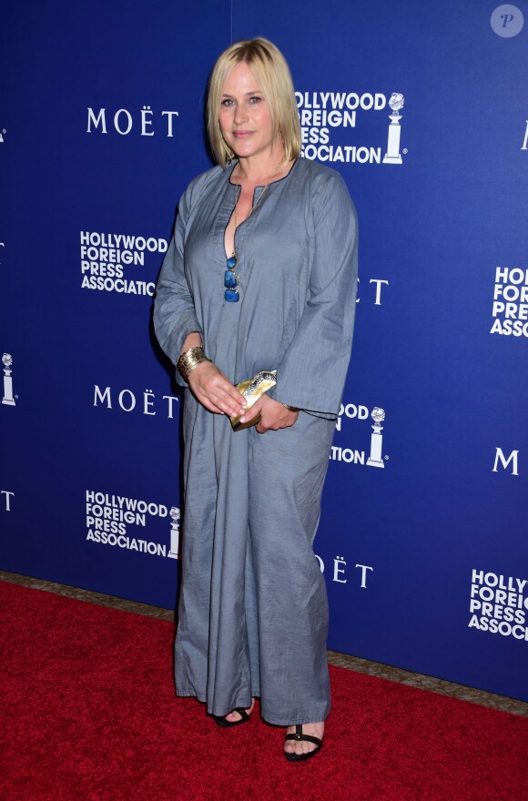 Patricia Arquette lors du dîner pour la presse étrangère "The Hollywood Foreign Press Associations Grants Banquet" organisé au The Beverly Hilton Hotel à Beverly Hills, le 14 août 2014.