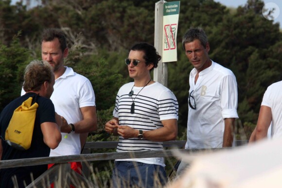 Orlando Bloom en vacances à Ibiza, le 1er août 2014.