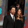 Christian Bale et sa femme Sandra "Sibi" Blazic à la cérémonie des Bafta Awards à Londres, le 16 février 2014.