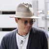 Exclusif - Johnny Depp à New York, le 12 mai 2014. 