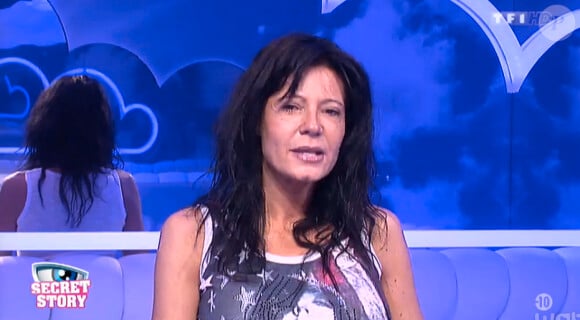 Nathalie - Episode de "Secret Story 8" sur TF1. Le 21 août 2014.
