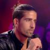 Stéfan, éliminé, se retrouve sur le plateau de l'After Secret sur TF1. Vendredi 22 août 2014.