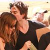 Le beau Ian Somerhalder et Nikki Reed à Studio City le 17 août 2014.