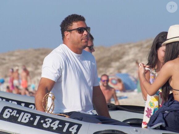 Ronaldo sur l'île de Formentera, le 21 août 2014