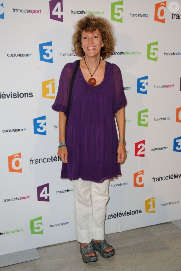 Noëlle Breham - Conférence de rentrée du groupe France Télévisions au Palais de Tokyo à Paris, le 26 août 2014.