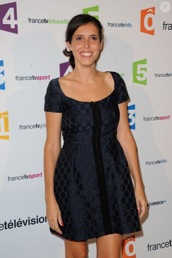 Carole Tolila - Conférence de rentrée du groupe France Télévisions au Palais de Tokyo à Paris, le 26 août 2014.
