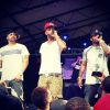 Joell Ortiz, Joe Budden et Royce da 5'9" sur scène lors du festival SXSW à Austin.