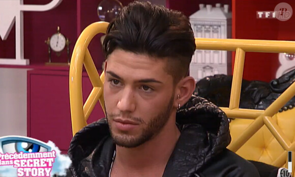 Sacha dans "Secret Story 8", quotidienne du mercredi 27 août sur TF1.