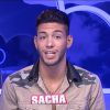 Sacha - "Secret Story 8", quotidienne du mercredi 27 août sur TF1.