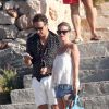 Kate Moss et son mari Jamie Hince à Formentera, le 23 août 2014.