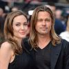 Angelina Jolie et Brad Pitt à Londres, le 2 juin 2013.