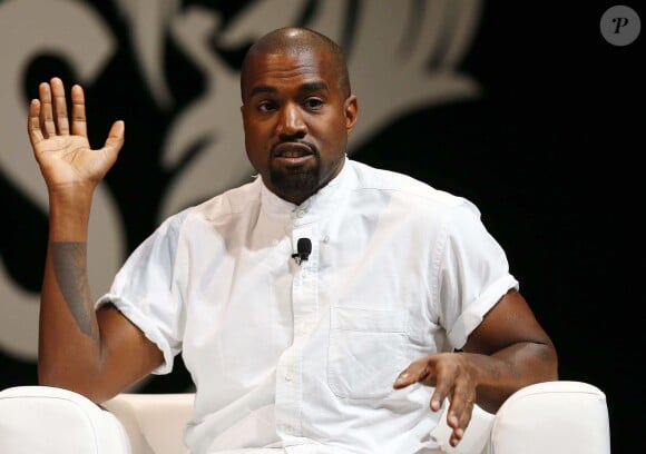 Kanye West lors du festival Cannes Lions à Cannes. Le 17 juillet 2014.