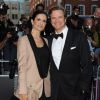 Colin Firth et sa femme Livia Giuggioli lors de la soirée "GQ Men of the Year Awards 2014" à Londres, le 2 septembre 2014.