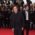  Gael Garcia Bernal lors de la mont&eacute;e des marches du film "Foxcatcher" lors du 67e Festival du film de Cannes, le 19 mai 2014. 