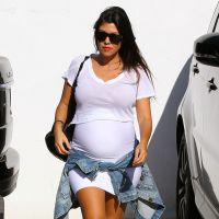 Kourtney Kardashian, enceinte : Chic et sexy malgré la déprime de Scott Disick