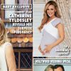 Catherine Tyldesley a révélé sa grossesse dans les pages de Hello !, édition du 1er septembre 2014