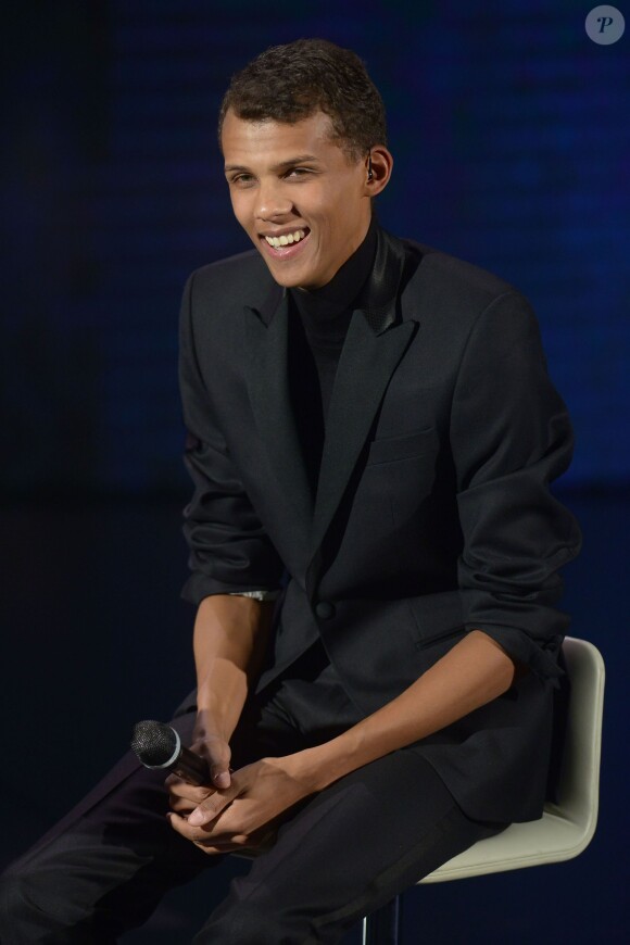 Stromae à Milan en Italie le 19 février 2014.