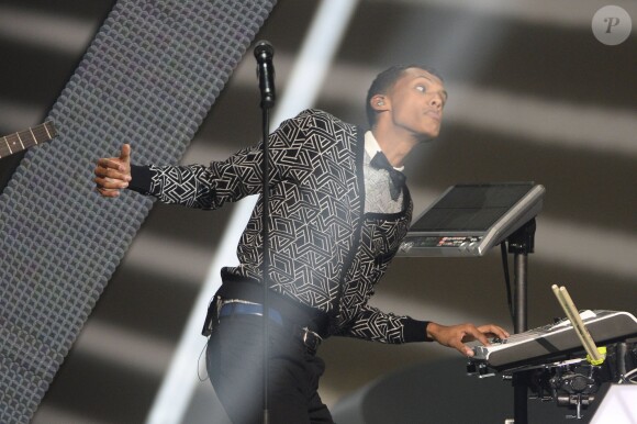 Stromae à la 29e édition des Victoires de la Musique à Paris, le 14 février 2014.
