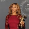 Beyoncé lors de la cérémonie des MTV Video Music Awards à Inglewood. Le 24 août 2014.
