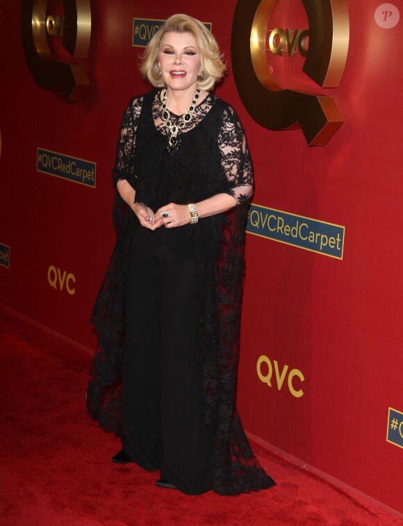 Joan Rivers à la soirée "5th Annual QVC Red Carpet Style" à Beverly Hills, le 28 février 2014