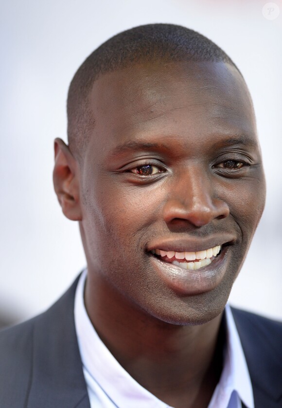 Omar Sy  lors de la présentation du film Samba au Festival du film de Toronto le 8 septembre 2014