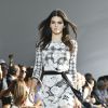 Kendall Jenner lors du défilé Diane Von Fürstenberg printemps-été 2015 aux Spring Studios. New York, le 7 septembre 2014.