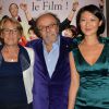 Marylise Lebranchu, Jean-Michel Ribes et Fleur Pellerin - Avant-première du film "Brèves de comptoir" au Théâtre du Rond-Point à Paris, le 8 septembre 2014.
