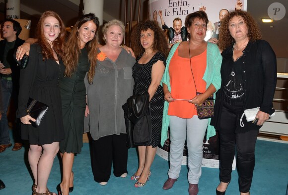 Lola Naymark, Alexie Ribes, Chantal Neuwirth, Valérie Mairesse - Avant-première du film "Brèves de comptoir" au Théâtre du Rond-Point à Paris, le 8 septembre 2014.
