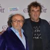 Jean-Michel Ribes et Pippo Delbono - Avant-première du film "Brèves de comptoir" au Théâtre du Rond-Point à Paris, le 8 septembre 2014.