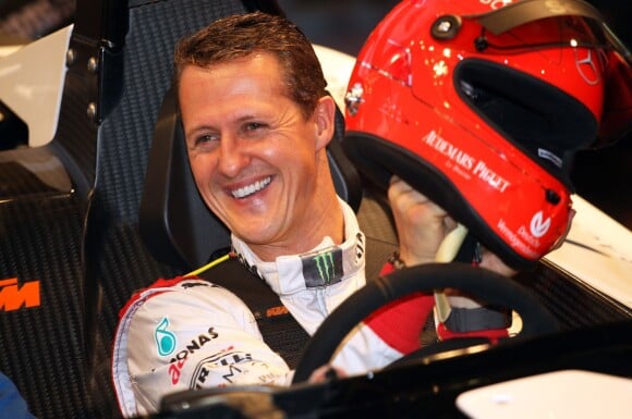 Michael Schumacher à Bangkok en Thailande, le 16 décembre 2012.