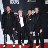 Simon Le Bon, Nick Rhodes, Roger Taylor et John Taylor du groupe Duran Duran assistent à la soirée-émission Fashion Rocks 2014 au Barclays Center. Brooklyn, New York, le 9 septembre 2014.