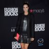 Amber Le Bon assiste à la soirée-émission Fashion Rocks 2014 au Barclays Center. Brooklyn, New York, le 9 septembre 2014.