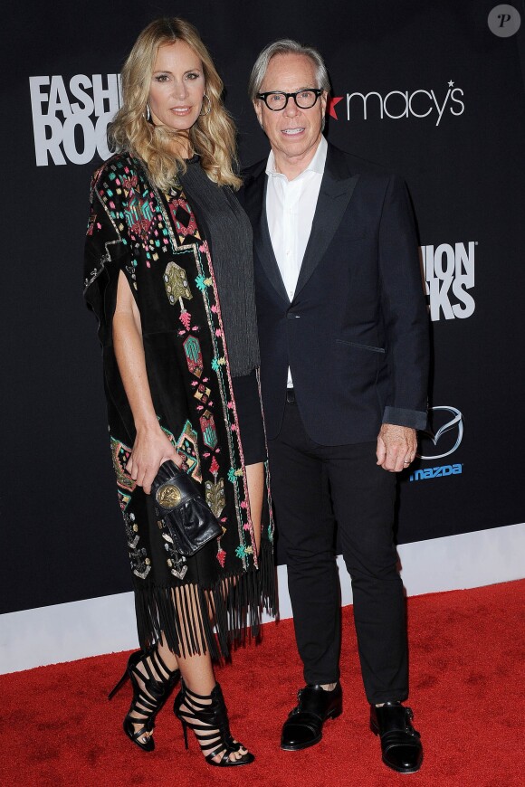 Dee et Tommy Hilfiger assistent à la soirée-émission Fashion Rocks 2014 au Barclays Center. Brooklyn, New York, le 9 septembre 2014.