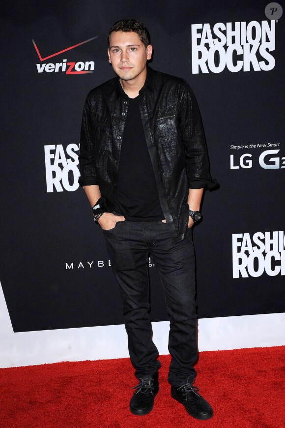 G-Eazy assiste à la soirée-émission Fashion Rocks 2014 au Barclays Center. Brooklyn, New York, le 9 septembre 2014.