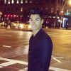 Siva Kaneswaran du groupe The Wanted, dans les rues de New York, le 19 août 2014