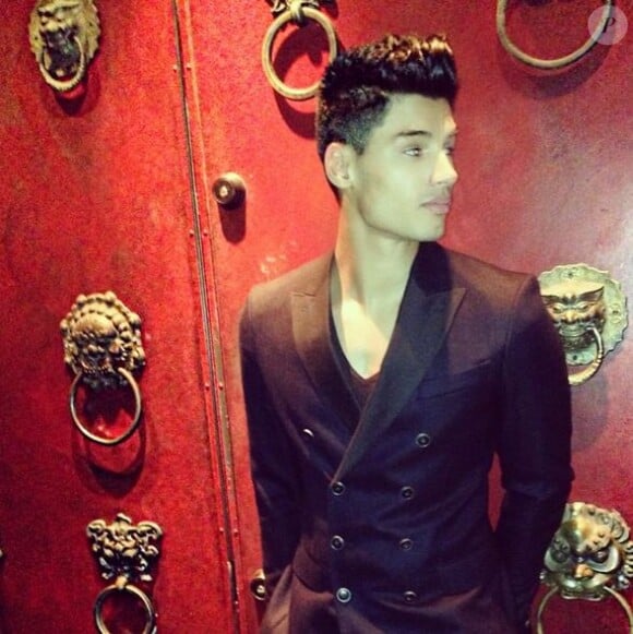 Siva Kaneswaran du groupe The Wanted, le 25 août 2014