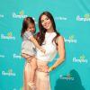 Roselyn Sanchez, accompagnée de sa fille Sebella, a participé au lancement de la campagne Celebrate Pampers BabyGotMoves au centre commercial The Grove à West Hollywood, Los Angeles, le 9 septembre 2014