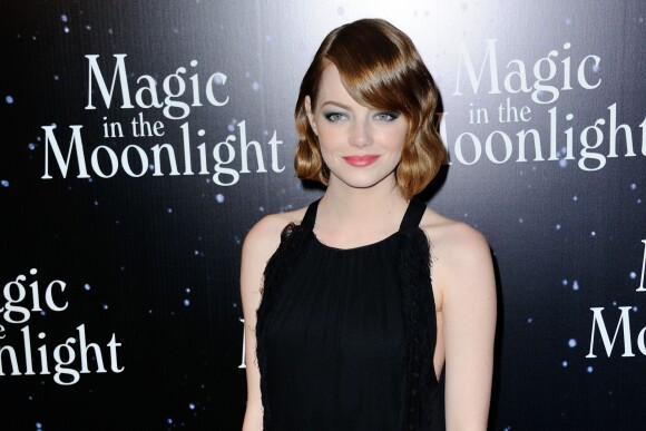 Emma Stone - Avant-première du film "Magic in the Moonlight" à l'UGC Ciné Cité Bercy à Paris, le 11 septembre 2014.