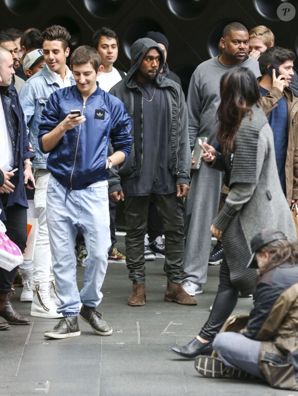 Kanye West à Sydney, le 12 septembre 2014.